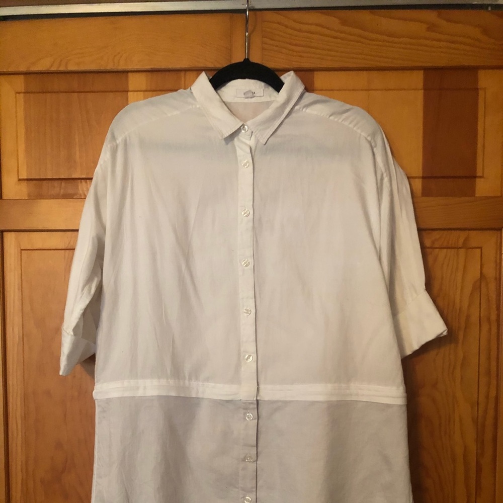 Vetta convertible shirt dress